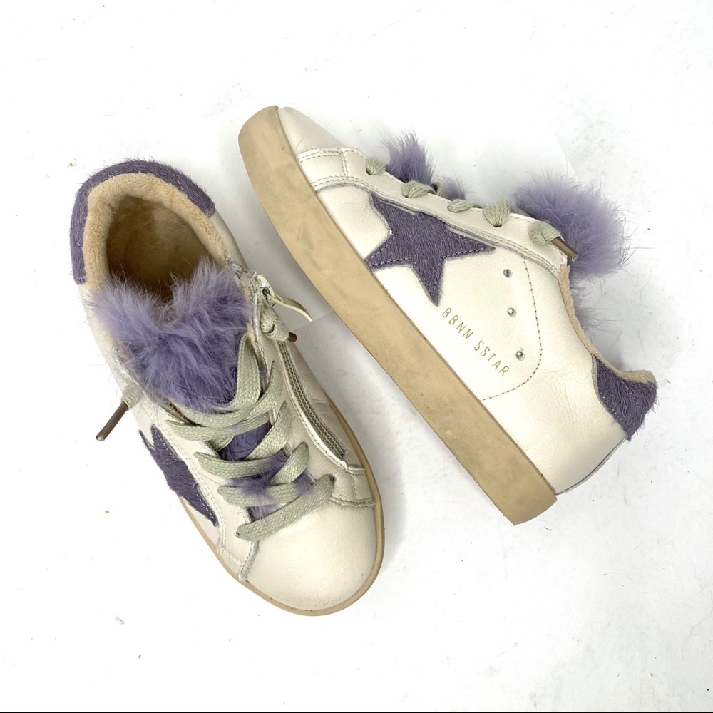 Girl’s Golden Goose Like BBNN Star Fur Sneaker